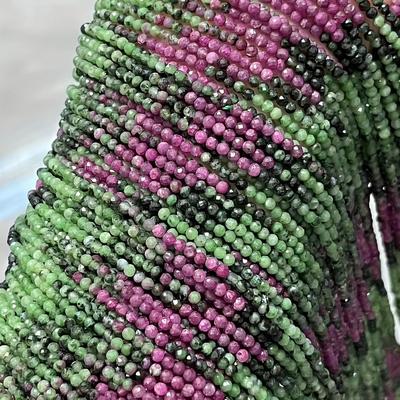 TEMU Red - 2mm Natural Synthetic Beads, Suitable For Making Bracelets, Necklaces, Etc Image