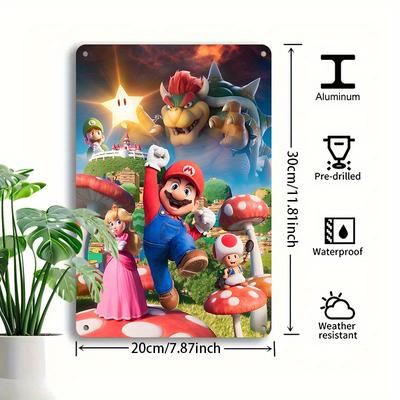 TEMU 1 Piece Of -themed Aluminum Picture Frame For Wall Decoration - Vibrant And , An Exotic Room, By Fans Of . Image