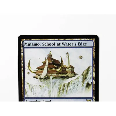 Minamo, School at Water's Edge TCG Magical Proxy Cards Game Schwarz Hochwertiges Proxy Gathering Board Spielspiel Sammelkarten Image