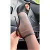 Schwarz Hohl Matte Leder Sandalen Thin High Heel Peep Toe Mode Sexy Kühlen 2024 Sommer Große Größe Frau Schuhe zapatillas Mujer