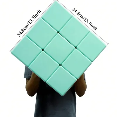 34,8 cm Super Giant 3x3 Würfel Riesiger Zauberwürfel 3x3x3 Zauberwürfel Professionelles Geschwindigkeitswürfelspielzeug für Kinder Geschenk 12+y Outdoor-Spielzeug Image