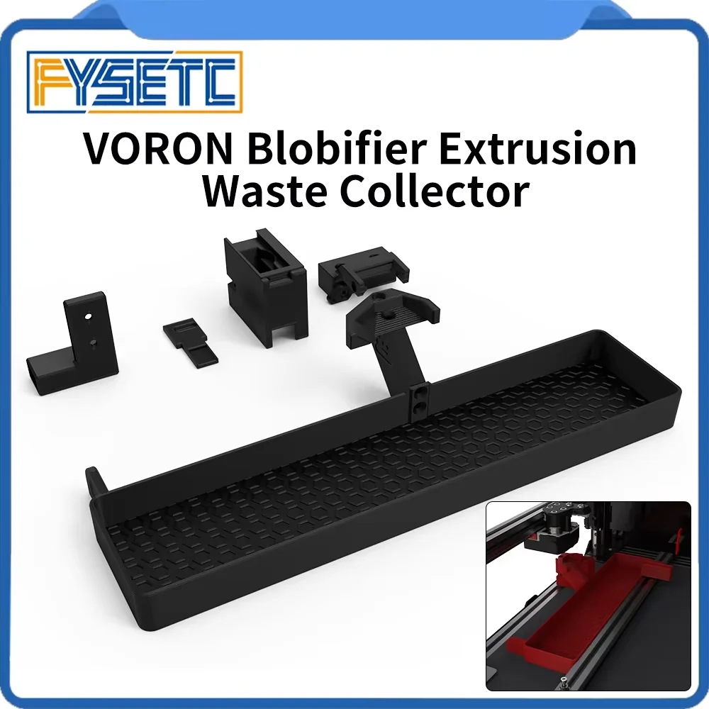 FYSETC Voron Blobifier Extrusion Abfallsammler Hotend Düsenreinigung 3D-Druckerteile mit Silikondüsenbürste für Voron V2 Image