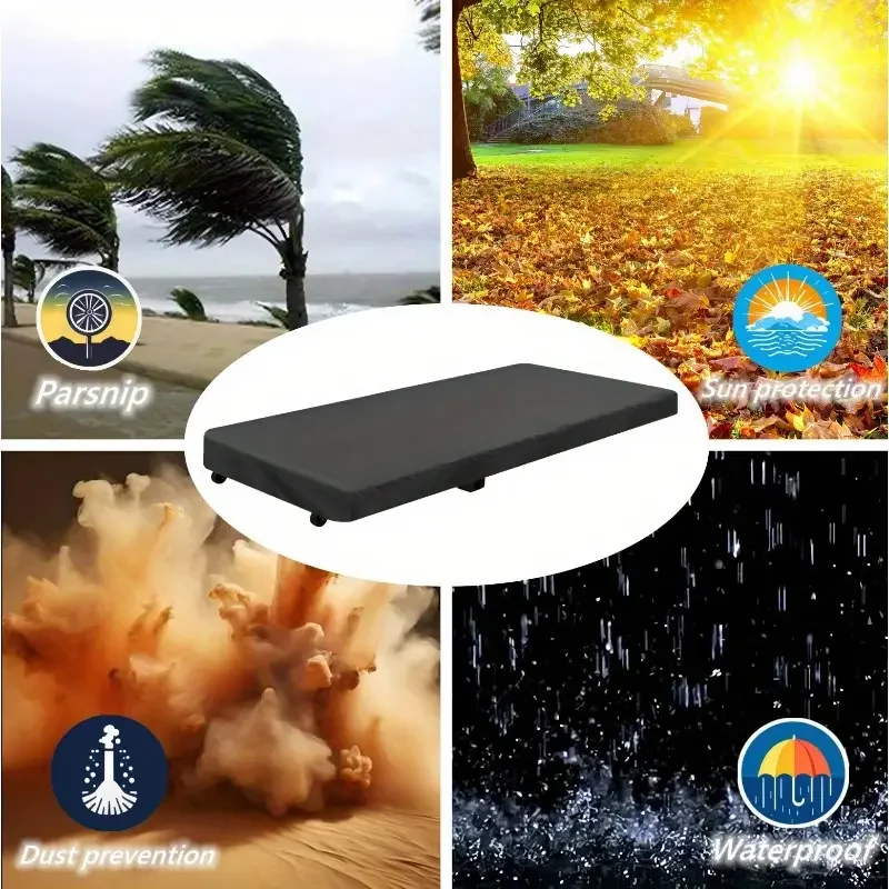 Unter-Schreibtisch-Laufband-Abdeckung, tragbare faltbare Laufband- und Büro-Schreibtisch-Laufband-Abdeckung, schwarzes Polyester