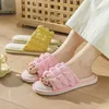 Hanf Casual Damen Hausschuhe Hause Frühling Sommer Luxus Designer Frau Schuhe Indoor Elegante