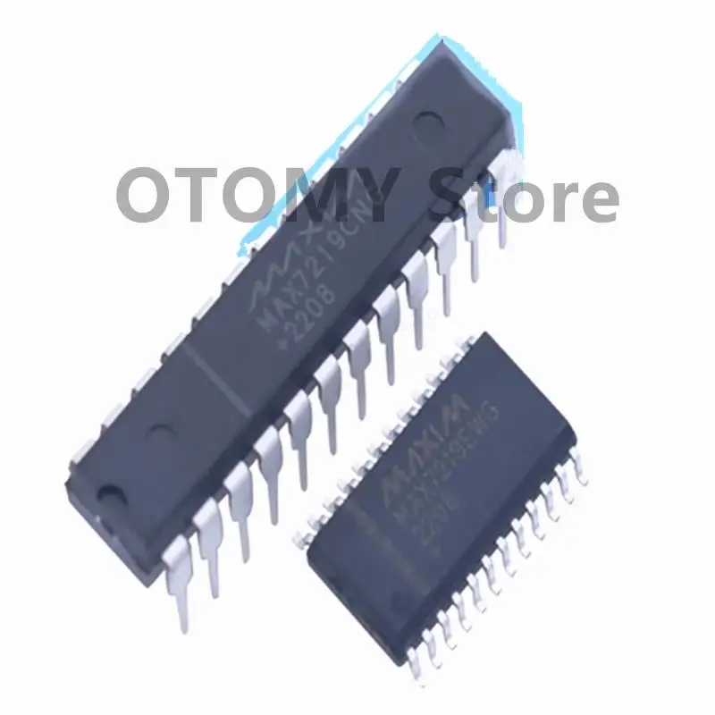 5PCS 100% NEUE MAX7219 MAX7219CNG DIP24 MAX7219CWG SOP-24 Image