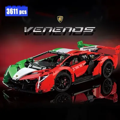 3611PCS Tech Sport Auto Building Blocks Assembly Model Technical Racing Fahrzeug Ziegel Spielzeug for Boys Birthday Präsentieren Image