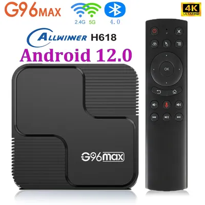Set-Top-Box Android 14 Allwinner H618 8K TV Ultra HD Netflix Smart TV Box Dual Band Wifi 5G Mehrsprachiger TV-Box Media-Player