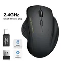 Mouse da gioco wireless Mouse ergonomico senza fili 2.4G con ricevitore USB Mouse per computer con 6