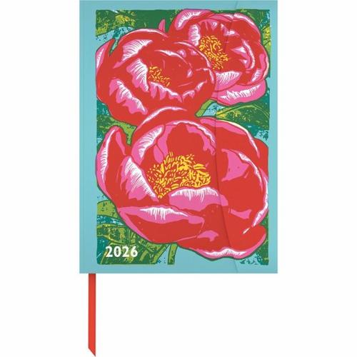 Kat Menschik - Flowers 2026 - Peonies - Diary - Buchkalender - Taschenkalender - 16x22 - Neumann / teNeues Calendars & Stationery GmbH & Co. KG