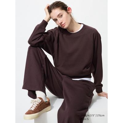 Uniqlo - Cropped Sweatshirt - Dark Brown