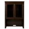 Tuscan Hutch with Glass Doors - Dark Walnut - Ballard Designs