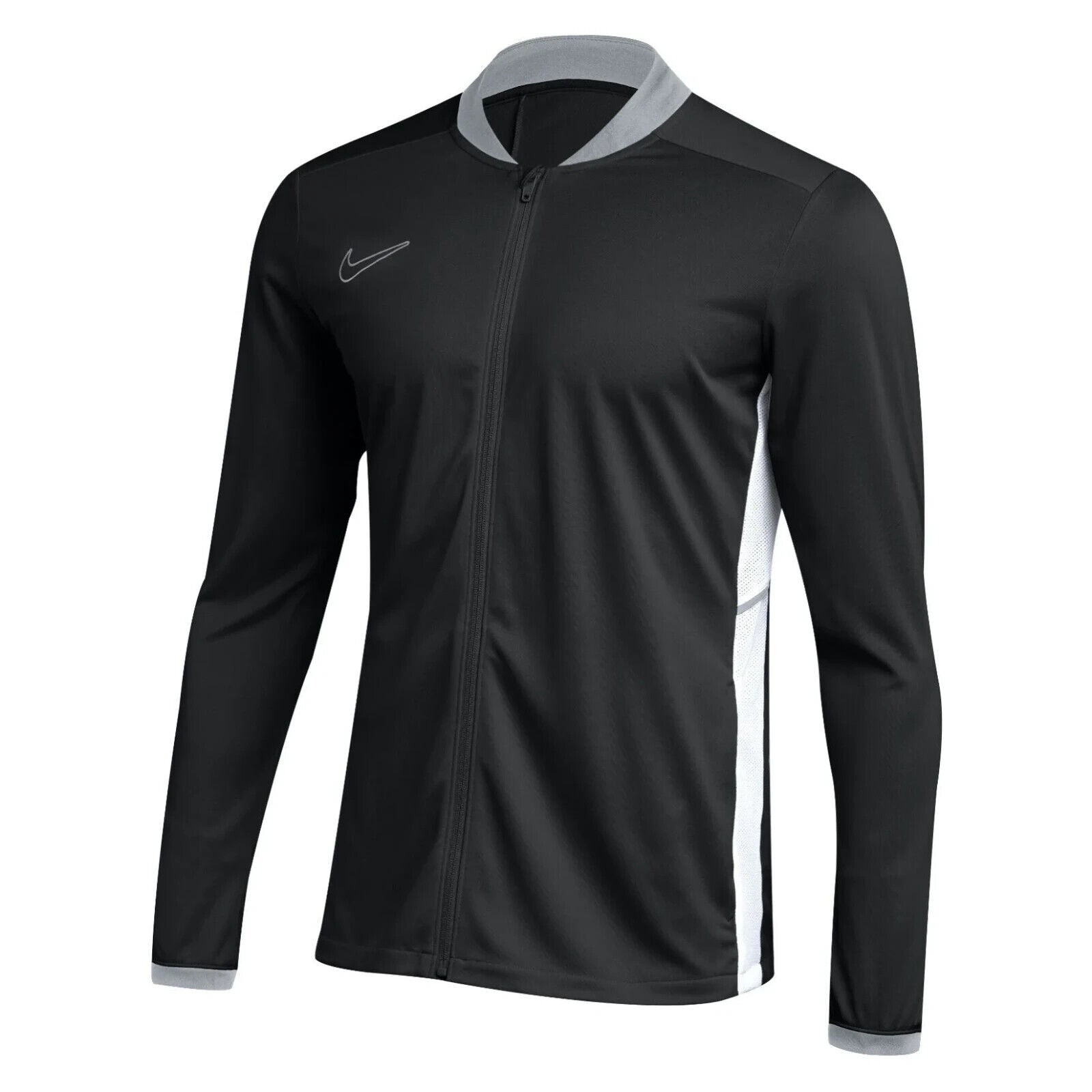 Nike Mens Academy 25 Full Zip Tracksuit Drill Top Midlayer FZ9824 - Black - Size Large | Nike Sale | Discount Designer Brands