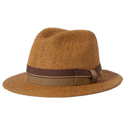Brixton - Roma Straw Fedora - Hut Gr S braun Image
