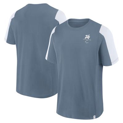 Milano Cortina 2026 Paralympics Panel T-Shirt – Grau Image