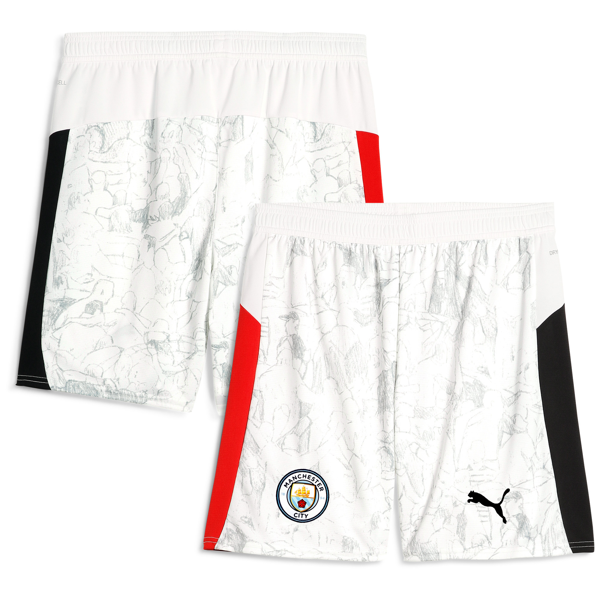 Manchester City KidSuper x Puma Club World Cup Shorts Image