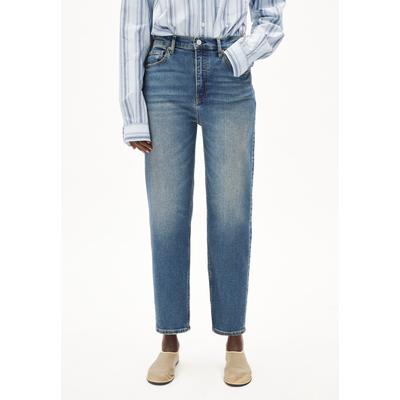 MAIRAA - Frauen Mom Fit Jeans - blau (Größe: 25/30) Image