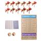 Horse Race Board Game Indoor And Outdoor Board Games Wood Race Game Board With 11 Wood Horses Easy To Use