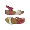 Desigual Damen Sandale, Gr. 38, weiß, kein Etikett