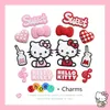 Neue 14 Teile/satz Hallo Kitty cartoon PVC Schuhe Charms Nette Anime Charakter Schuh Zubehör Für Clogs Sandalen Party Geschenke