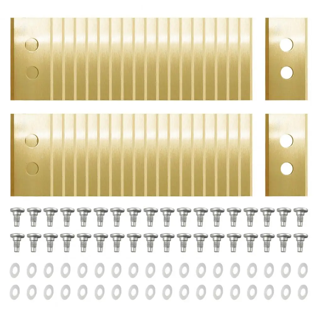 Hartmetalllegierungsklinge, Rasenmäher-Ersatzklinge, 36 Sets, Metall-Ersatzklingen für Mammotion, Luba, Roboter, Rasen für effizient