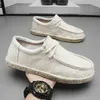 Neuheiten Leinwand Schuhe Mann Große Größe 39-46 Sommer Komfortable Boot Schuhe Männer Nicht-slip