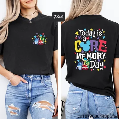 Today is Core Memory Day T Shirt Pixar Inside Out T Shirt Disney Magical Vacation T Shirt Casual Comfort Cartoon T Shirt