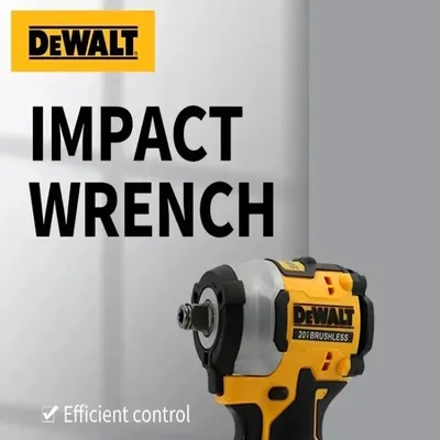 2025 Dewalt Electric Impact Wrench Rechargeable High Torque 406Nm(Reverse) 1/2" 2500 RPM Universal 20V Battery Power Too DCF922