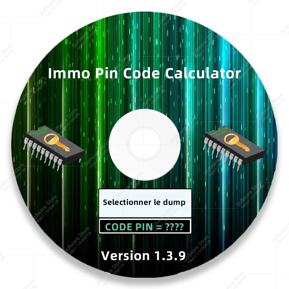 Calculatrice à Code PIN IMMO 2025 V1.3.9 pour logiciel Psa Opel Fiat Vag, calculatrice à Code débloqué, Code PIN IMMO et Immo off Works