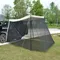 Tente arrière SUV avec moustiquaire – Abri solaire pour 4 personnes et auvent de voiture à installation rapide pour le camping familial, les aventures en plein air
