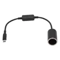 Adattatore da USB C a accendisigari Adattatore da USB tipo C a accendisigari Versatile portatile per strisce luminose a LED per auto