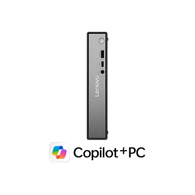 Lenovo ThinkCentre Neo 50q Copilot+ PC Desktop - Snapdragon X X1 26 100 (2.97 GHz) - 512GB SSD - 16GB RAM