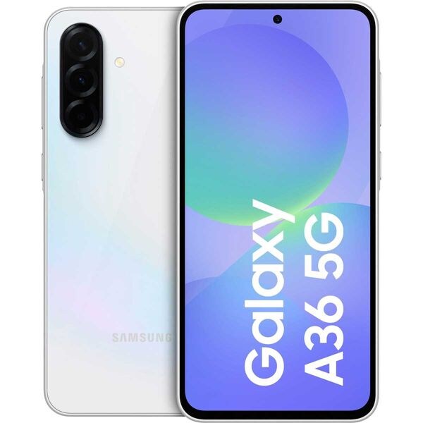 Samsung SMA366B Galaxy A36 5G 128GB 6GB RAM Dual Weiß EU Image