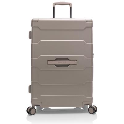 Hartschalen-Trolley HEYS "ReNew, verschiedene Größen und Farben", Gr. B/H/T: 43cm x 65,5cm x 27,7cm 81 l, beige (atmosphere), Kunststoff, clean, matt, casual,Basic, Koffer, Koffer Reisegepäck herausnehmbares Innenfutter Volumenerweiterung Image