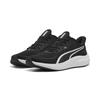 Laufschuh PUMA "Skyrocket Lite 2 Laufschuhe Erwachsene", Gr. 39, schwarz-weiß (schwarz, weiß silber metallic), Obermaterial: Synthetik, Textil; Futter: Textil; Innensohle: Textil; Laufsohle: Synthetik, Gummi, Schuhe