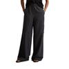 Chinohose MARC O'POLO "aus TENCEL™ Lyocell", Damen, Gr. 40, Normalgrößen, schwarz, Obermaterial: 100% Lyocell, unifarben, casual, weit lang, Hosen