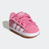 Sneaker ADIDAS ORIGINALS "CAMPUS KIDS BABYSCHUH", Gr. 20, bliss pink, cloud weiß, gum 2, Synthetik, sportlich, Schuhe