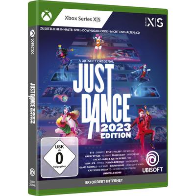 UBISOFT Spielesoftware "Just Dance 2023 Edition (Code in a box)", blau, Xbox Series X, Games