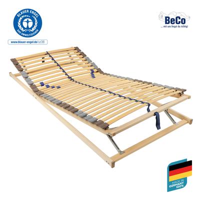 Lattenrost BECO "Blue Star KF", naturbelassen, B:90cm H:8cm L:200cm, Lattenroste, ausgezeichnet mit dem Blauen Engel Image