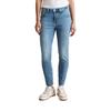 Boyfriend-Jeans MARC O'POLO DENIM "aus Organic Cotton-Mix", Damen, Gr. 30, Länge 32, blau (medium blau), Obermaterial: 98% Baumwolle, 2% Elasthan, unifarben, lässig geschnitten normal, Jeans