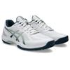 Hallenschuh ASICS "COURT HUNTER FF", Gr. 46,5, weiß, lichen rock, Synthetik, sportlich, Schuhe