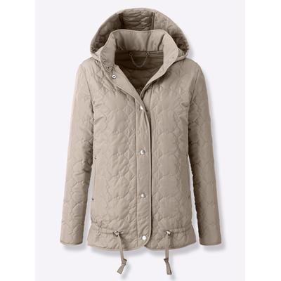 Steppjacke INSPIRATIONEN, Damen, Gr. 42, braun (schlamm), 100% Polyester, Wattierung:100% Polyester, unifarben, Langarm, Jacken Image