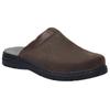 Clog JOSEF SEIBEL "Marlon 08", Herren, Gr. 40, orange (brasil), Leder, casual, Schuhe, Pantoffel, Hausschuh mit weich gepolstertem Einstieg