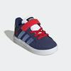 Sneaker ADIDAS SPORTSWEAR "ADIDAS DISNEY SCHNEEWITTCHEN GRAND COURT 2.0 E FÜR KINDER", Gr. 23, dunkelblau, blau fusion, better scarlet, Leder, Synthetik, sportlich, Schuhe