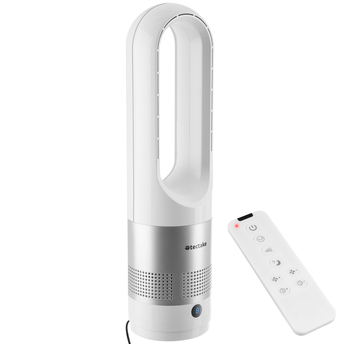 TECTAKE Turmventilator Polar, 80° Oszillation, inkl. Timer Image