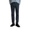 Chinohose MARC O'POLO "aus Bio-Baumwoll-Mix", Herren, Gr. 30, Länge 30, blau (schwarz navy), Obermaterial: 96% Baumwolle, 4% Elasthan, unifarben, casual, gerade, unten schmal normal, Hosen