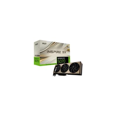MSI Grafikkarte "GeForce RTX 5070 12G INSPIRE 3X OC", eh13, Grafikkarten