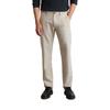 Chinohose MARC O'POLO "aus Baumwoll-Leinen-Mix", Herren, Gr. 29, Länge 32, grau (dapple gray), Obermaterial: 84% Baumwolle, 16% Leinen, unifarben, elegant, gerade, unten schmal normal, Hosen