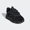 Sneaker ADIDAS ORIGINALS "OZWEEGO", Gr. 21, core schwarz, core schwarz, night metallic, Synthetik, Leder, sportlich, Schuhe
