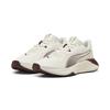 Trainingsschuh PUMA "FLORAL RIBBON PWRHybrid Sneakers Damen", Gr. 37, warm weiß ruby shimmer rot, Obermaterial: Synthetik, Textil; Futter: Textil; Innensohle: Textil; Laufsohle: Gummi, Schuhe