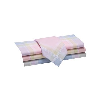 Taschentuch, Damen, Gr. 12-Stück-Packung, bunt (farbig, sortiert), Baumwolle, gemustert, Modetücher Image